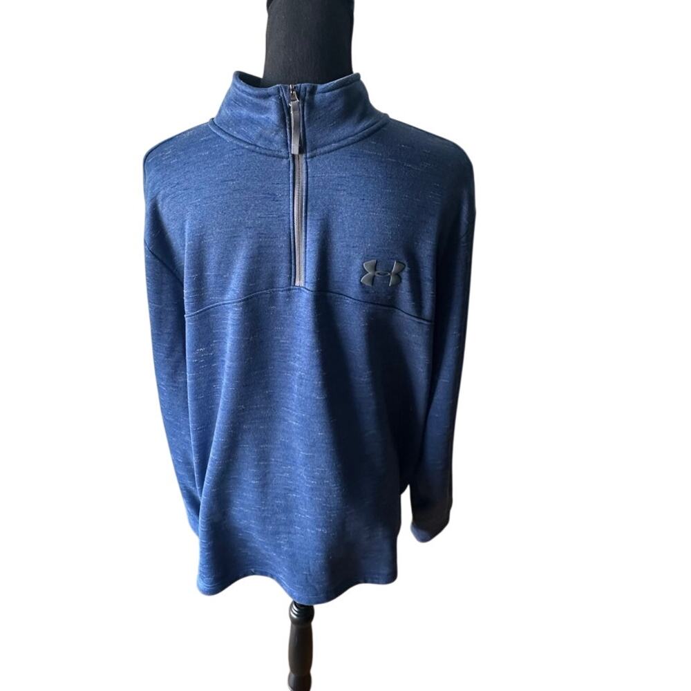 Under Armour Sporty Performance XL 1/4 Zip Fleece Pullover – Athleisure Cozy Fit